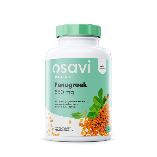 Osavi Fenugreek, 550mg - 120 Vcaps