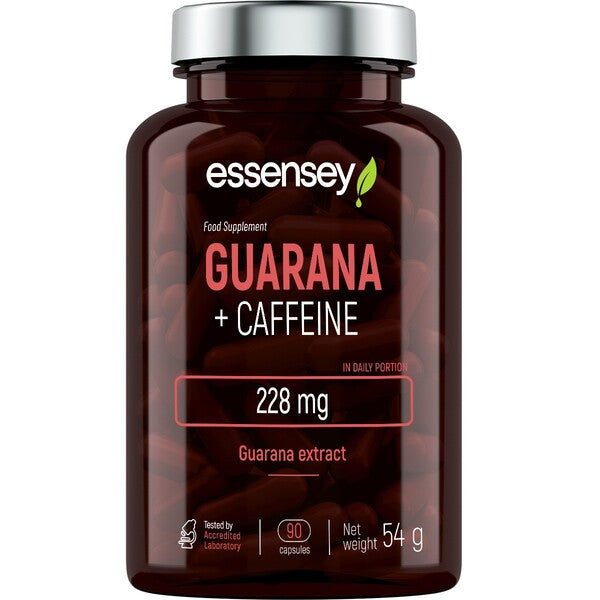 Essensey Guarana + Caffeine - 90 Capsules