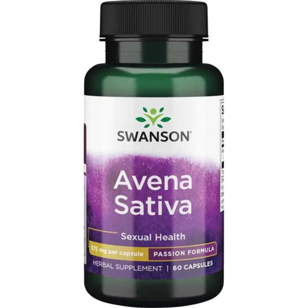 Swanson Avena Sativa, 575mg - 60 Capsules